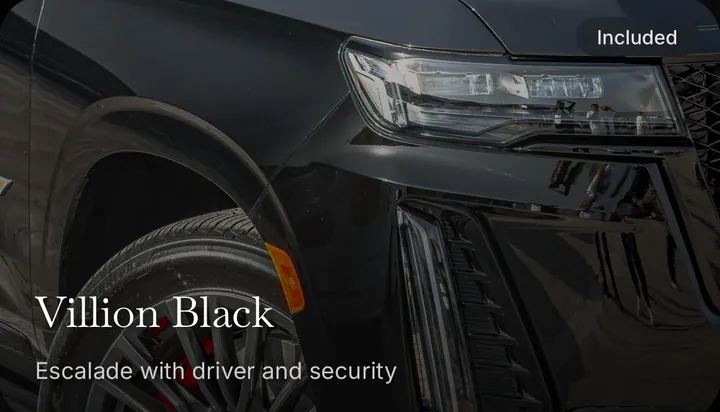 Villion Black in the app